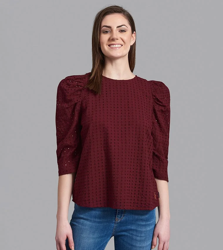 Ramadan Enchanted Eyelet Fashion Top