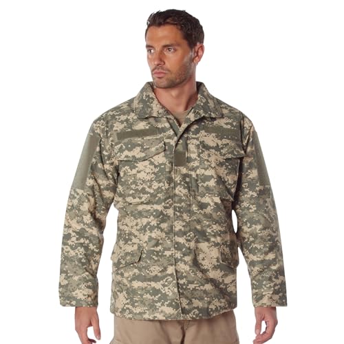 Rothco Field Jacket AllSeason Outdoor Weather Protection and Classic Style Coat ACU Digital Camo 2XL - Image 1