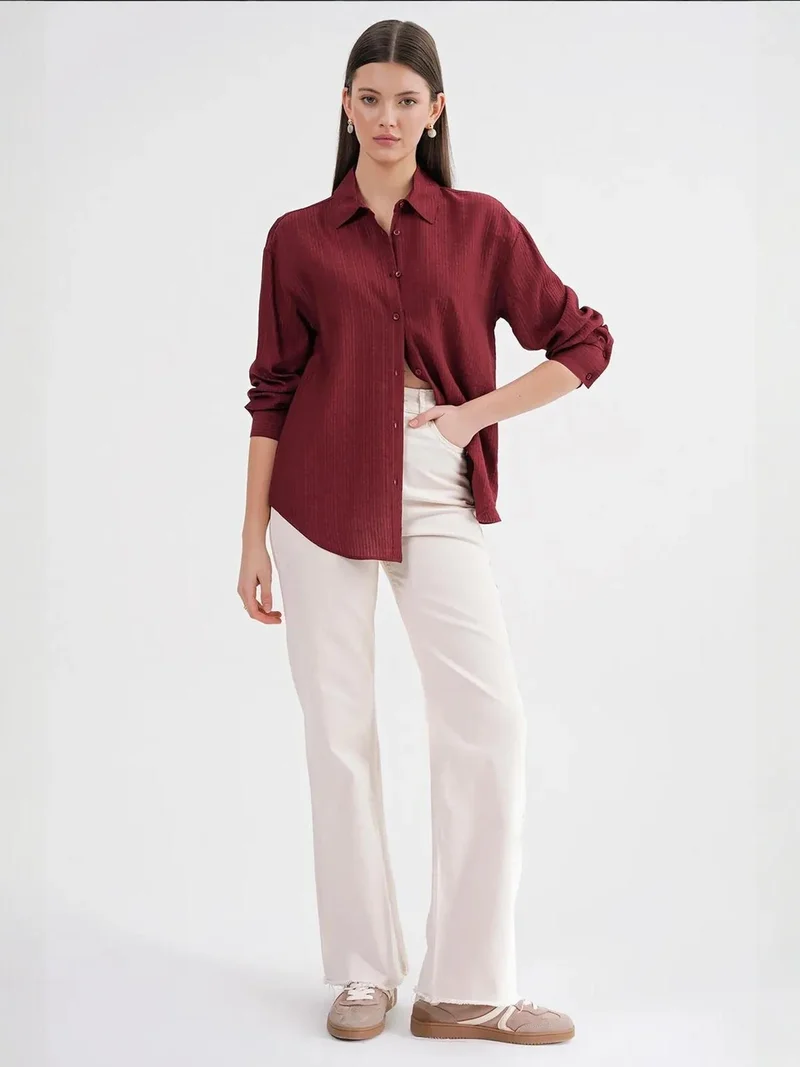 MixRay Mixray Relaxed Fit Poplin Shirt