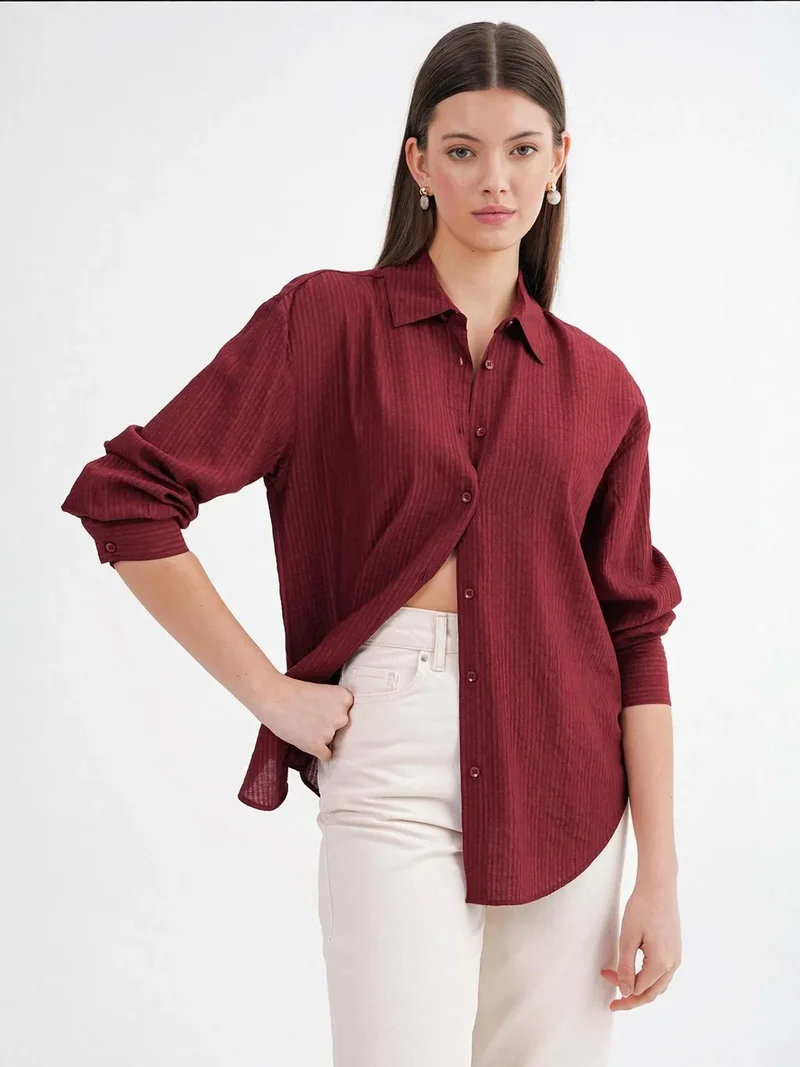 MixRay Mixray Relaxed Fit Poplin Shirt