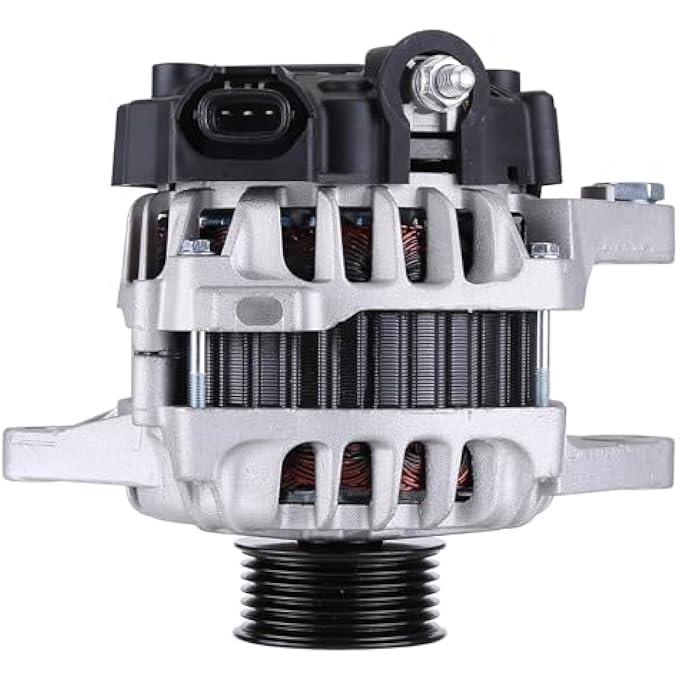 Oskkude New Alternator Compatible for Hyundai Accent L4 1.6L 2012 2013 2014 2015 2016 2017 Automotive Alternators Replace 37300-2B300 37300-2B500 37300-2B510 High Output Alternator Automatic Alternator - Image 1