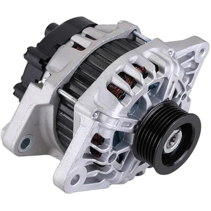 Oskkude New Alternator Compatible for Hyundai Accent L4 1.6L 2012 2013 2014 2015 2016 2017 Automotive Alternators Replace 37300-2B300 37300-2B500 37300-2B510 High Output Alternator Automatic Alternator - Image 4