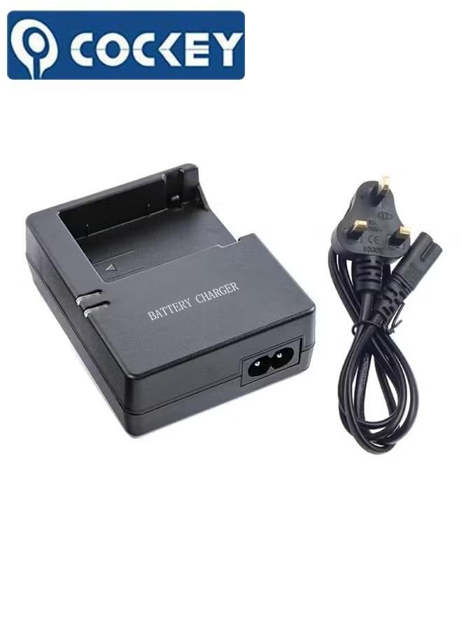 COCKEY LC-E8 LC-E8C Battery charger 600d 550D 650D 700DCompatible with Canon EOS Rebel: EOS T2i T3i T4i T5i X4 X5 X6i X7i DSLR Camera, black,with Power Supply Cord - Image 1