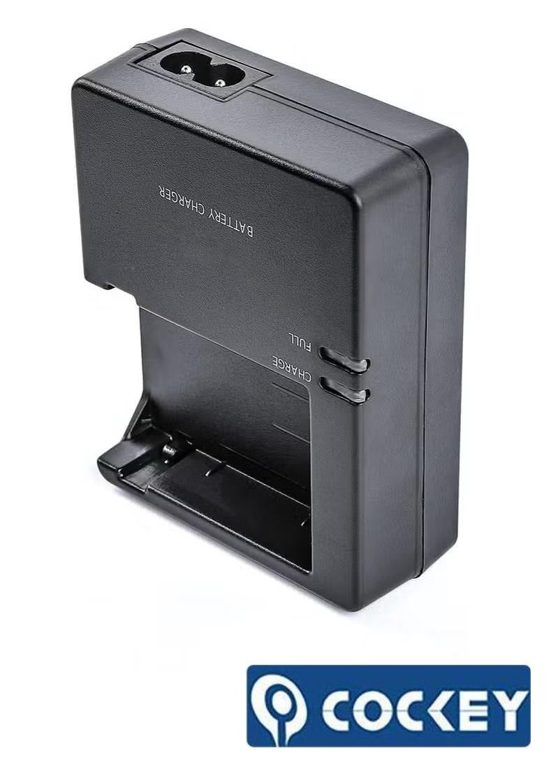 COCKEY LC-E8 LC-E8C Battery charger 600d 550D 650D 700DCompatible with Canon EOS Rebel: EOS T2i T3i T4i T5i X4 X5 X6i X7i DSLR Camera, black,with Power Supply Cord - Image 2