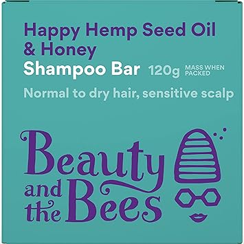 Beauty and the Bees Australian Hemp Seed Oil Leatherwood Honey Shampoo Bar - Image 1
