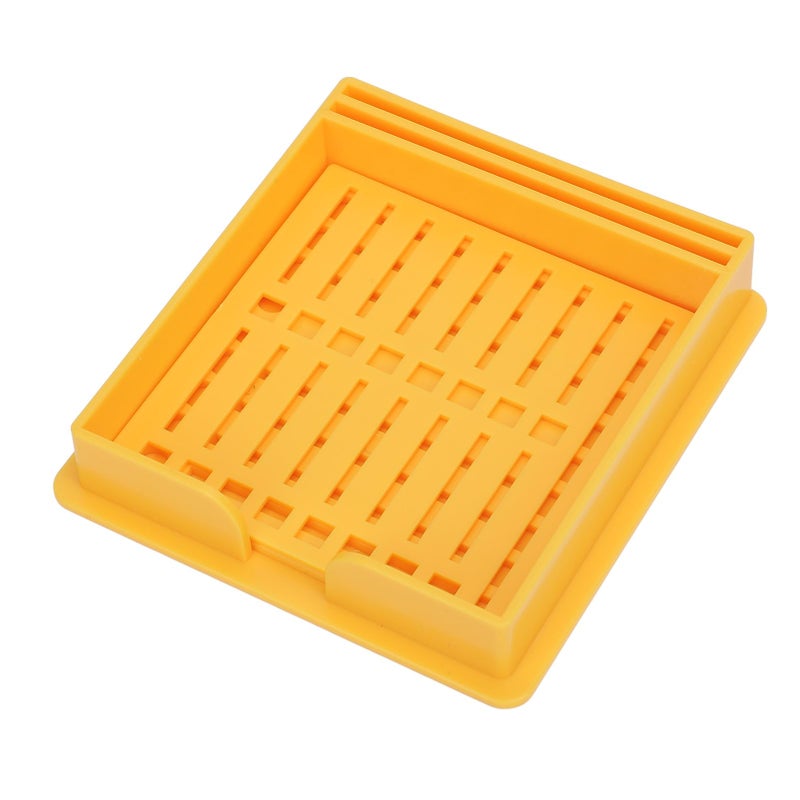 Yellow Sticky Note Dispenser Holder For Stencils Templates Office And Home Use - Image 5