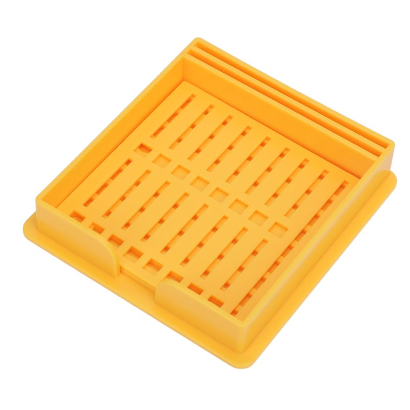 Yellow Sticky Note Dispenser Holder For Stencils Templates Office And Home Use - Image 3