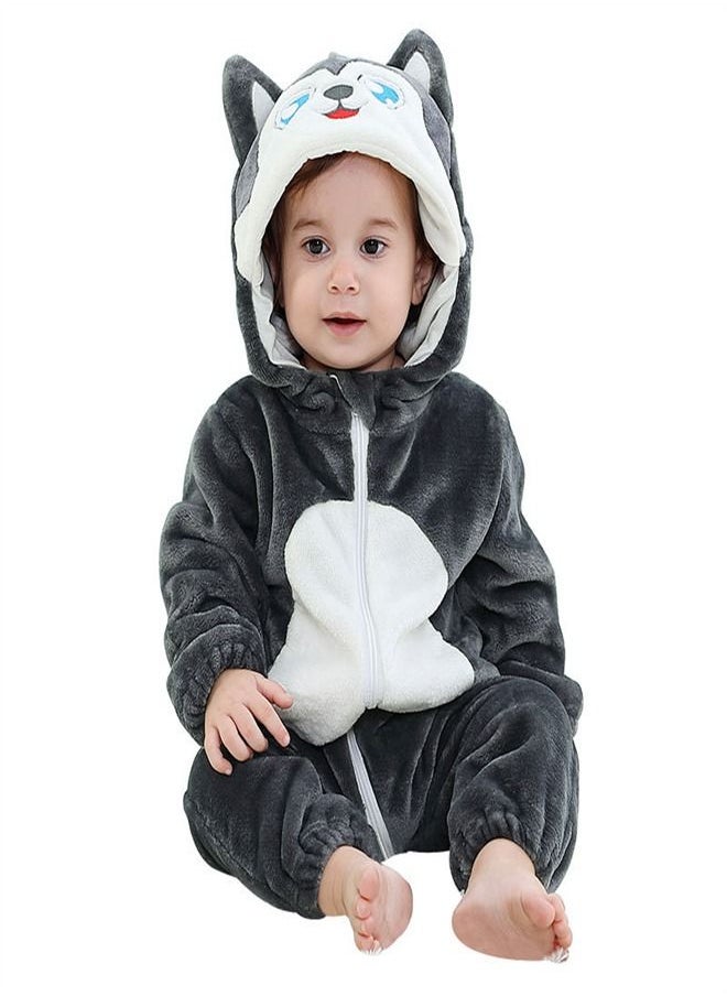 Loquat - Baby Three-Dimensional Modeling Hooded Bodysuit - Image 1