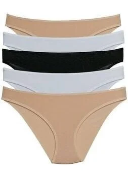 بيير كاردان Women's Cotton Basic Brief 5-Piece Panties