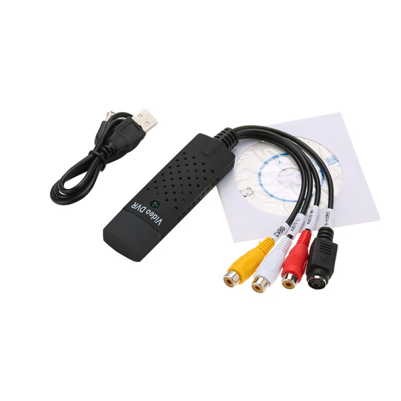 Video Capture USB Adapter - Plug And Play, Hot Swapping Support, 720*576 Resolution For Conference Recording, DVD Recording, Video Editing - Image 5