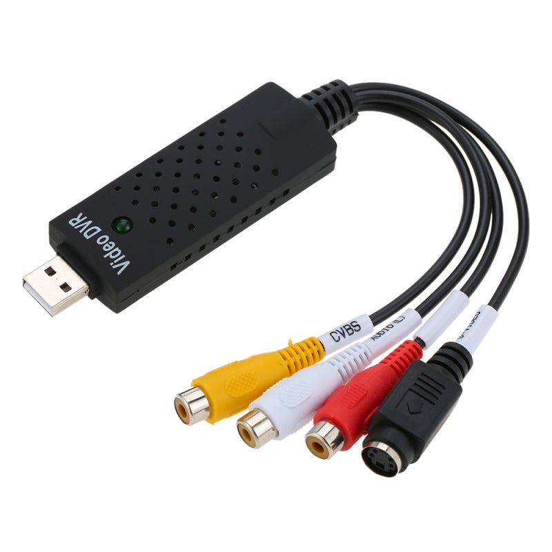 Video Capture USB Adapter - Plug And Play, Hot Swapping Support, 720*576 Resolution For Conference Recording, DVD Recording, Video Editing - Image 4