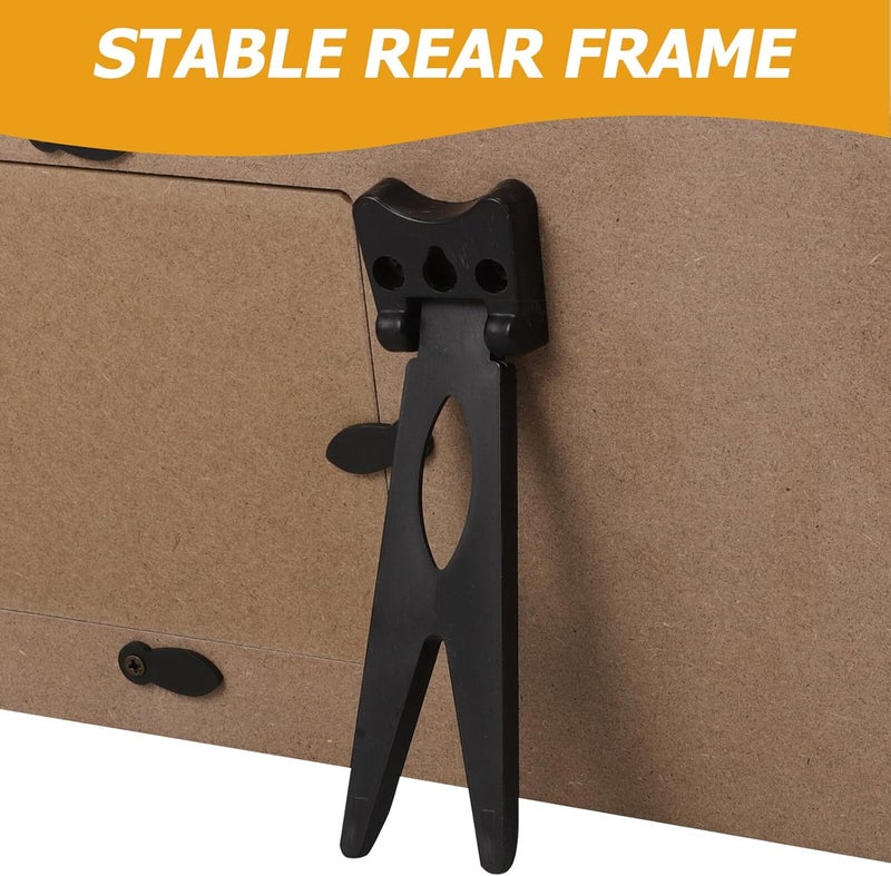 إطار صورة سونوغرام خشبي للتذكار، يعرض نمو الطفل على مدار 12 شهرًا، لتزيين غرفة المولود الجديد، مقاس 24×12.7 سم - Image 3