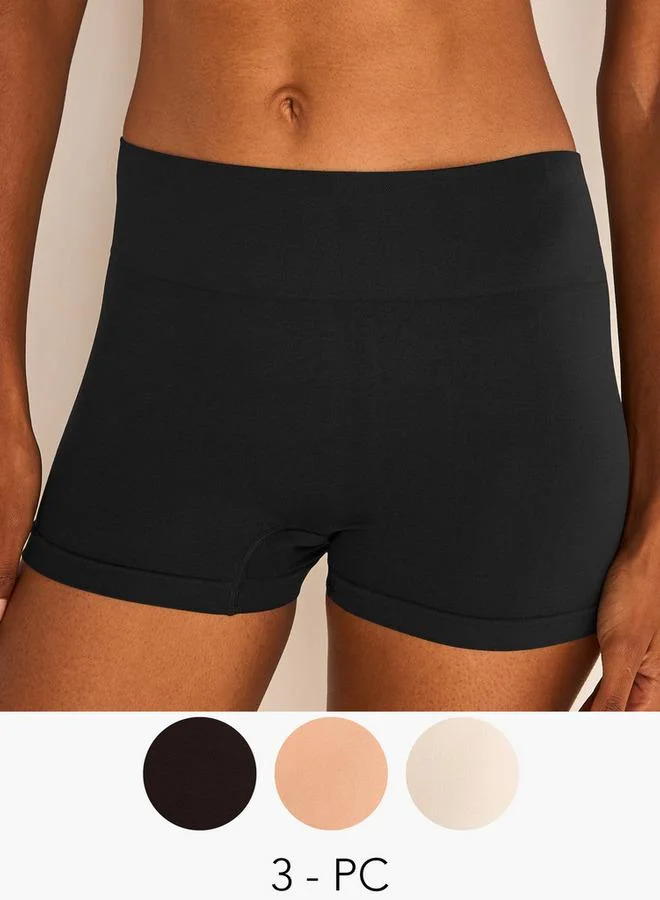 سبلاش فيڤ Shapewear Shorts - Set of 3