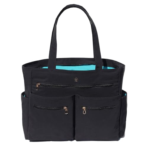 ESVAN Weekender Bag Carry On Bag Overnight Tote Travel Duffle with 13 Pockets for Travel,Work，Gym,Beach,Teacher,Nurse - Image 1