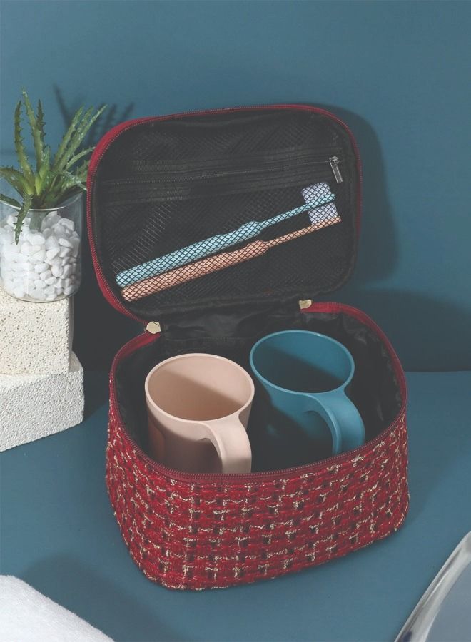 إن كي أكس حقيبة منظم المكياج لتخزين مستحضرات التجميل - Image 4