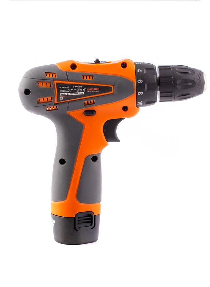 Shielder Cordless Drill Shielder SH-1299 12V Lithium Battery 2-Speed 10mm Chuck 24Nm Power Drill & Screwdriver With LED Light - Image 3