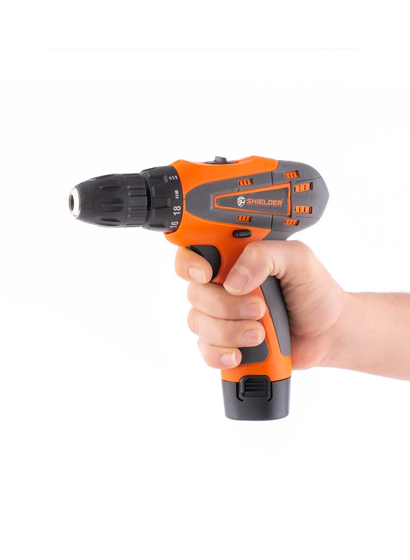 Shielder Cordless Drill Shielder SH-1299 12V Lithium Battery 2-Speed 10mm Chuck 24Nm Power Drill & Screwdriver With LED Light - Image 2