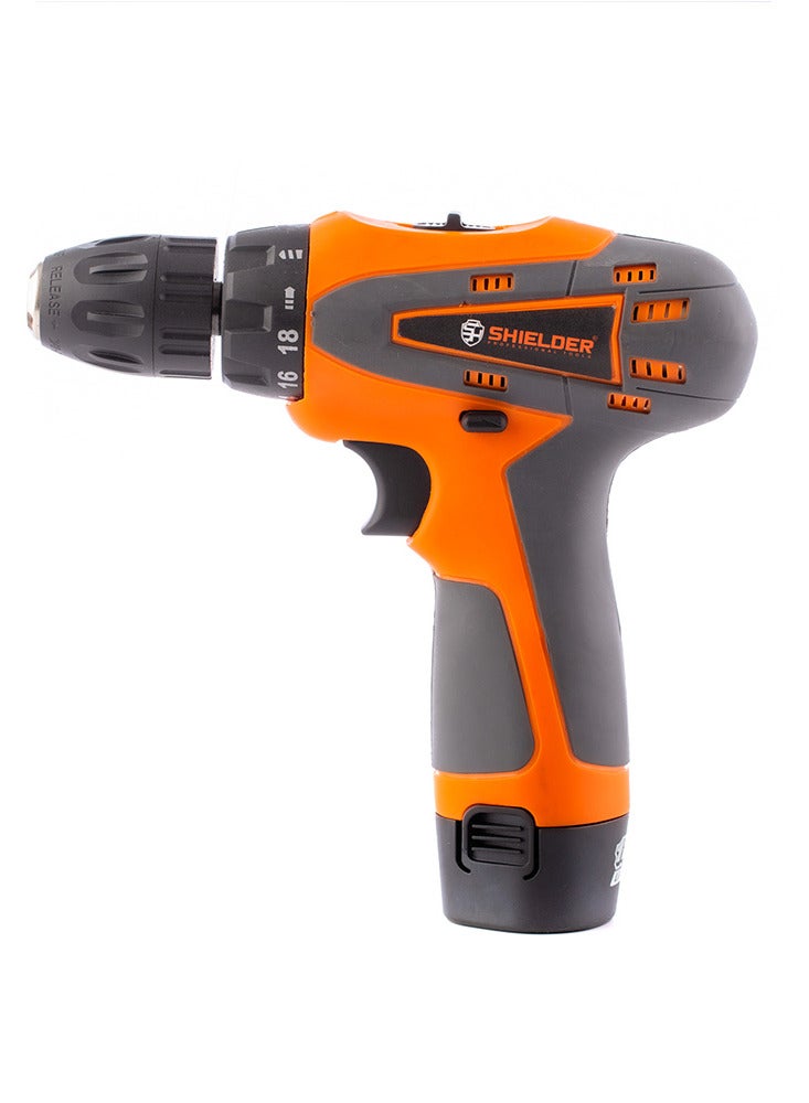 Shielder Cordless Drill Shielder SH-1299 12V Lithium Battery 2-Speed 10mm Chuck 24Nm Power Drill & Screwdriver With LED Light - Image 4