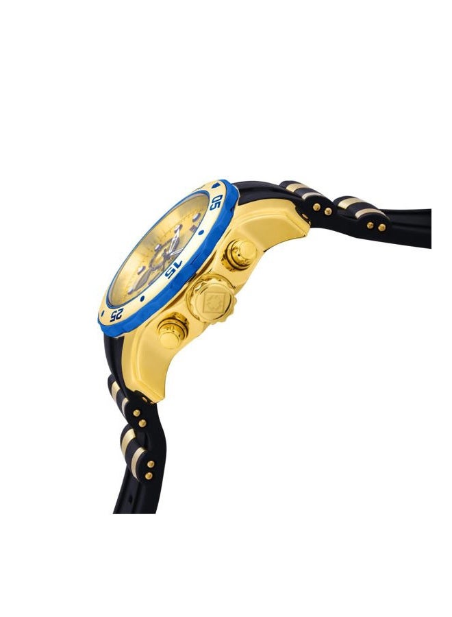 Invicta Mens Quartz Watch, Analog Display and Silicone Strap 17887 - Image 3
