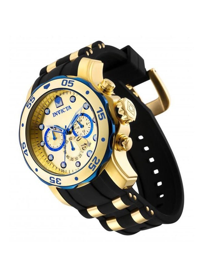 Invicta Mens Quartz Watch, Analog Display and Silicone Strap 17887 - Image 2