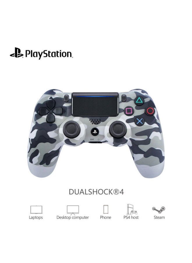 Generic Direct Supply PS4 Wireless Handle PS4 Bluetooth Controller Vibration With Light PS4 Bluetooth Handle-Product Color:Camouflage Gray (us Version Packaging)  - Image 1