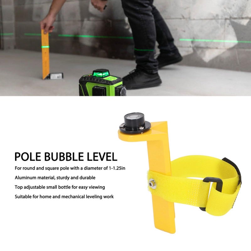 Aluminum Adjustable Grade Rod Level Tool with Tower Ruler for Leveling, Durable Portable - Image 5