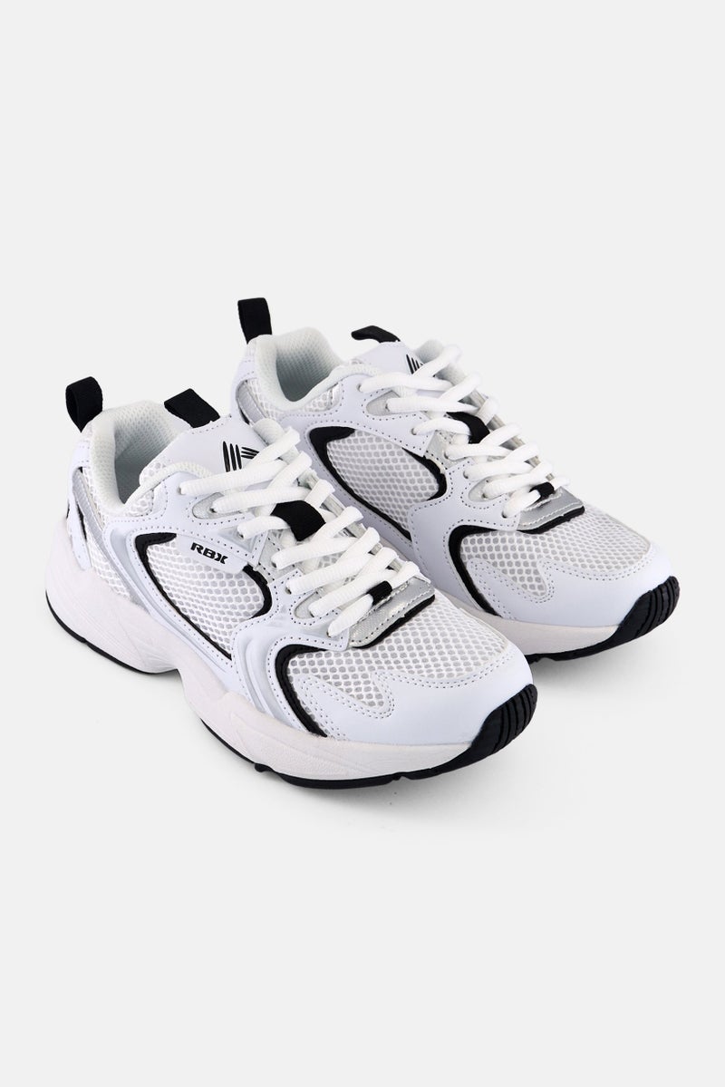 RBX Women Lace Up Outdoor Shoes, White  - Image 1