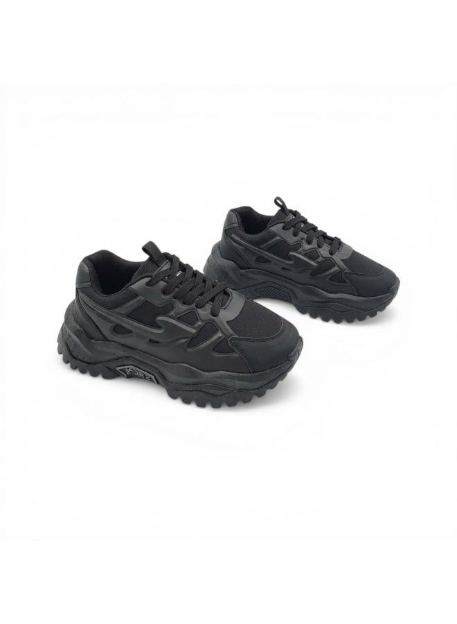 فيبراندا كوتشي نسائي أنيق بتصميم عصري يمنحك مظهرًا شبابيًا L-5-اسود - Image 3