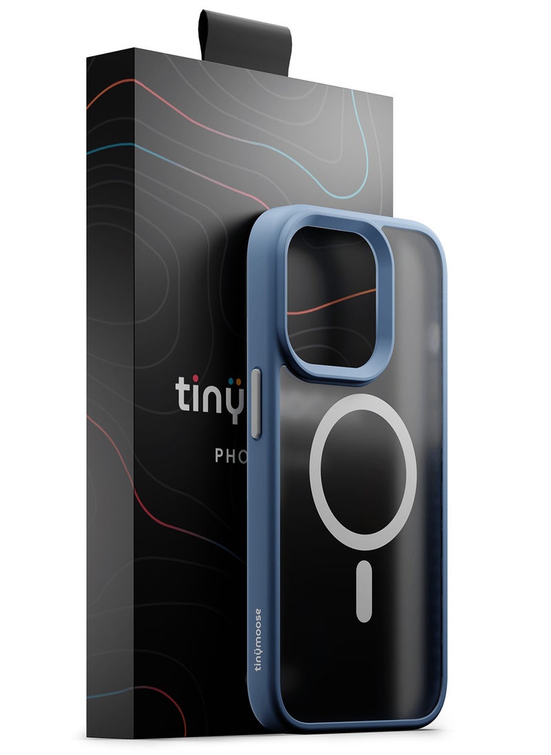 TinyMoose - Frosty Matte Drip iPhone Case made for iPhone 14 Pro - Ice Blue - Image 1