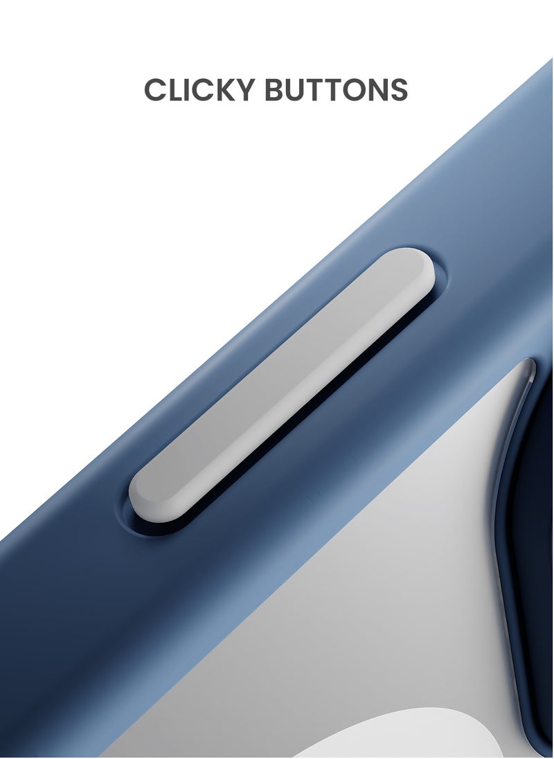 TinyMoose - Frosty Matte Drip iPhone Case made for iPhone 14 Pro - Ice Blue - Image 1