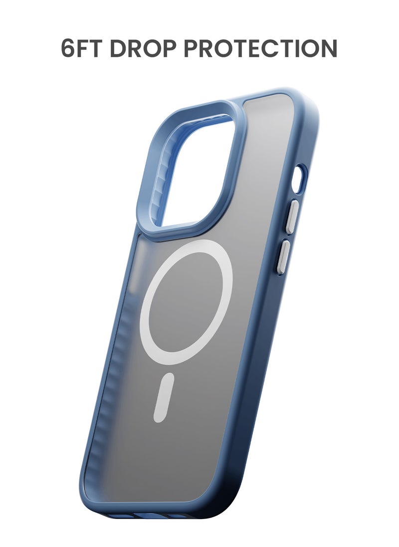 TinyMoose - Frosty Matte Drip iPhone Case made for iPhone 14 Pro - Ice Blue - Image 1