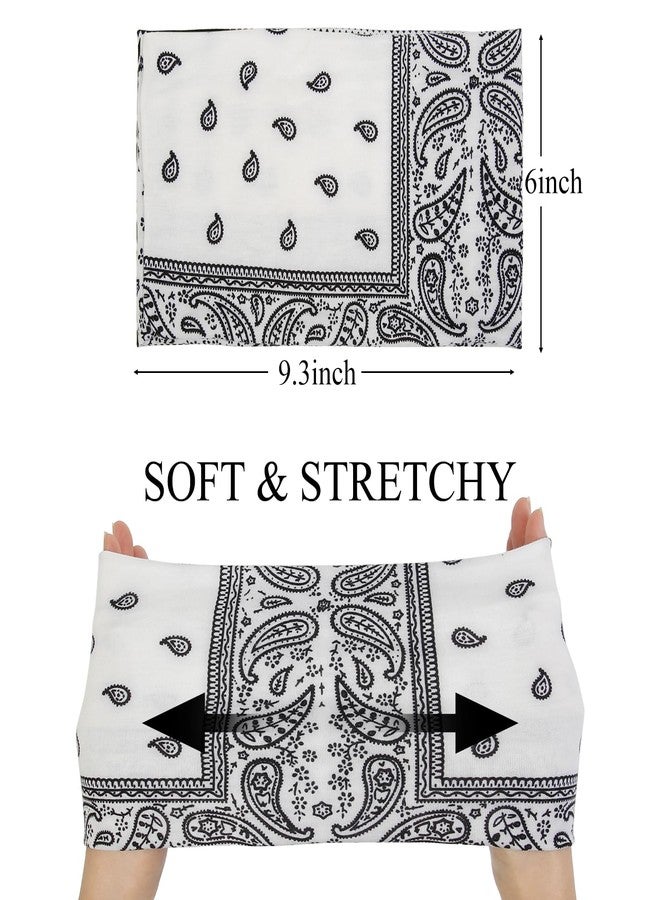 Huachi Bandana Headbands for Women Non Slip, Thick Womens Headbands Boho Elastic Hair Bands for Women's Hair, Stretchy Sweat Headband for Workout Running Working - Image 3