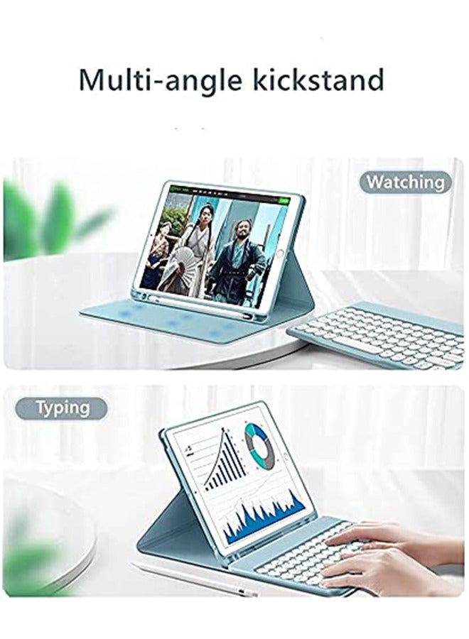 Aookay Arabic and English Keyboard Case for iPad Pro 11 inch 4th Generation iPad Pro 11 inch  iPad Air 4th Gen Lightweight Cover with Detachable Keyboard and Pencil Holder - Image 4