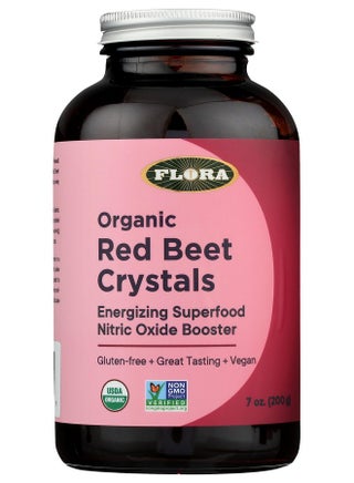 Flora - Organic Red Beet Crystals - Energizing Superfood Supplement for Nitric Oxide Support - Vegan, Gluten-Free, Non-GMO & Organic - 7 oz. Powder - pzsku/Z593841486090039A4FDEZ/45/1750342366/239aeee9-34f5-42d9-a35b-9f5af49d41ad