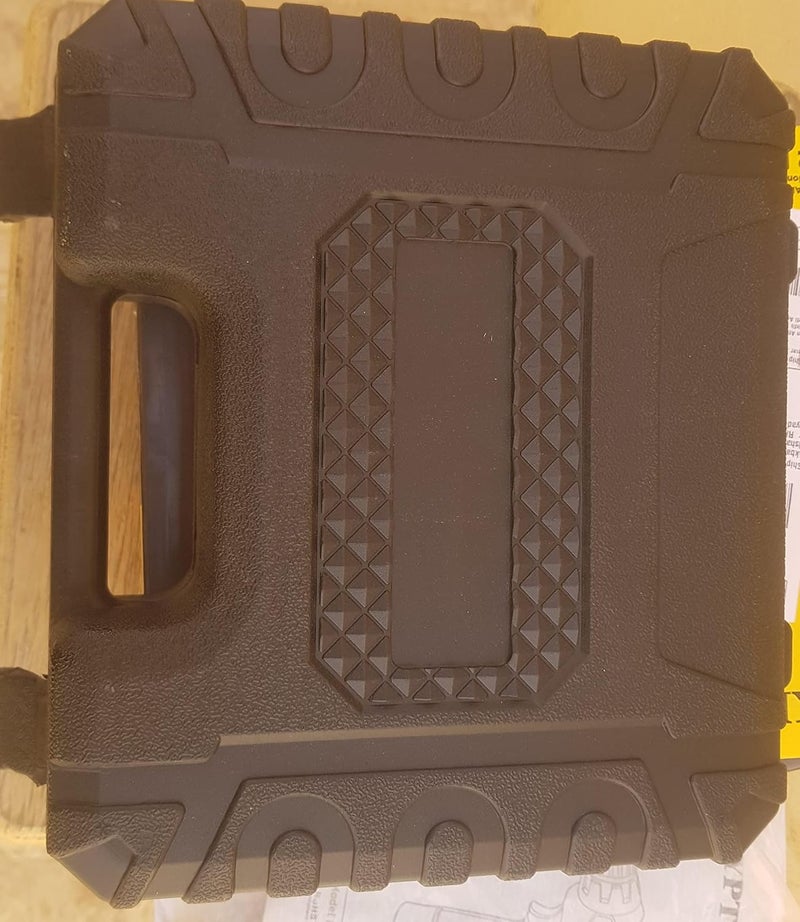 KRYPTON 12V Li Percussion Drill- Kpd1213C-Sa 2 Speed Impact Gearbox, Chuck Size 10 Mm No Load Speed 0-350/0-1100 Rpm, Ergonomic Design With 2 Batteries Black And Yellow - Image 3