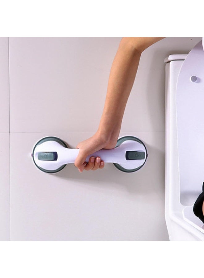 Pack of 2 Bathroom Grab Handles with Suction Cups, No-Drill Shower Safety Support Bars with Comfortable Grip for Bathtub and Shower Areas - Image 4