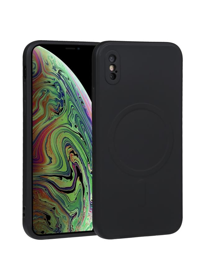 The Bros Case For iPhone X / XS Liquid Silicone Full Coverage Shockproof Magsafe Phone Case