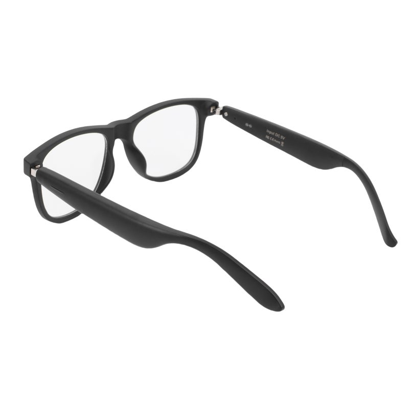 AI Translation Smart Glasses Bluetooth Multilingual AI System Blue Light Blocking Lenses - Fashionable Comfortable Design Smart Translator - Easy Control Smart Glasses for Travel International Communi - Image 4