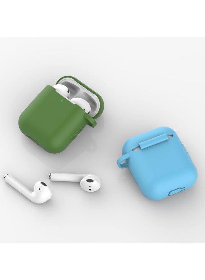 Compatible With Apple Airpods Case Wireless Bluetooth Earbuds Soft Shell Cover For 1st/2nd Generation Protective Case - Image 2