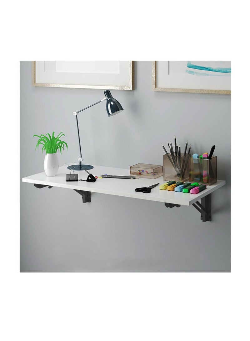 Home Gallery Wall Mounted Folding Desk 90 X 50 Cm White