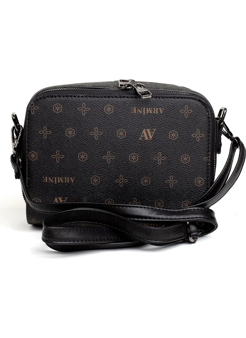 ARMINE 228 Women's Handbag Black Printed