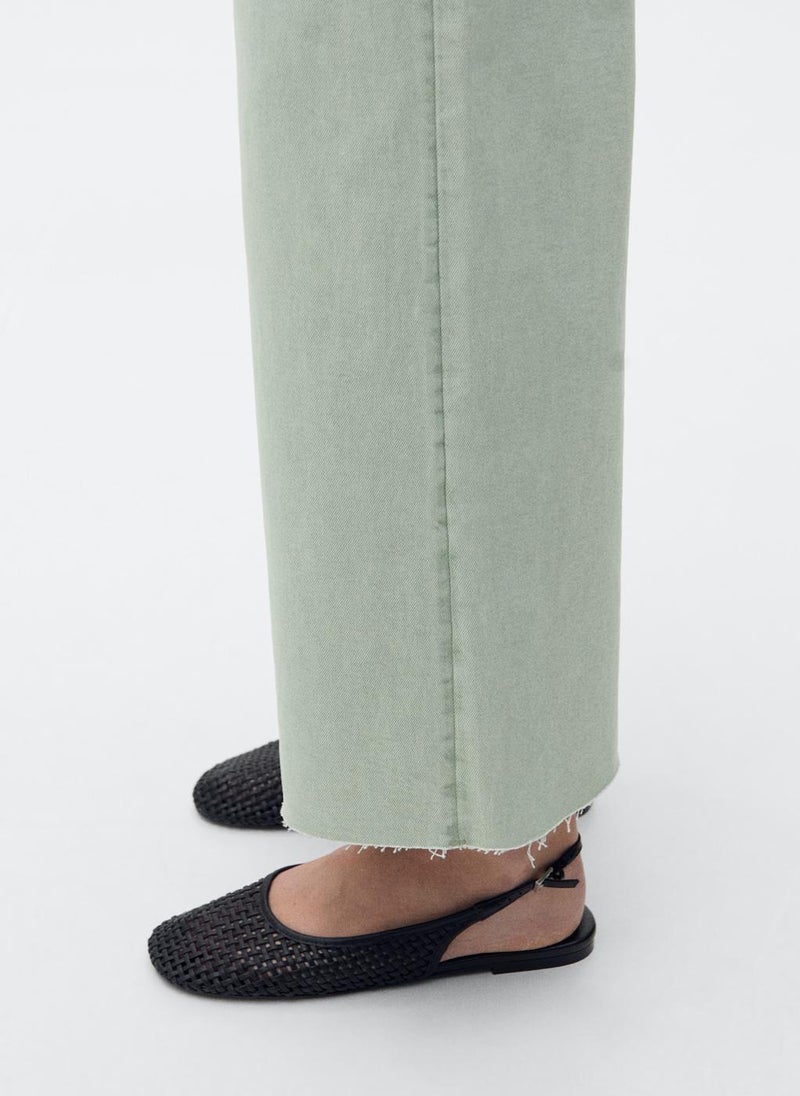MANGO Catherin Culotte High-Rise Jeans  - Image 3
