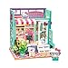 Hands Craft Hello Kitty DIY Miniature Bookstore Miniature Scene Adorable Mini Dollhouse Creative Craft Kit for Adults - Image 3