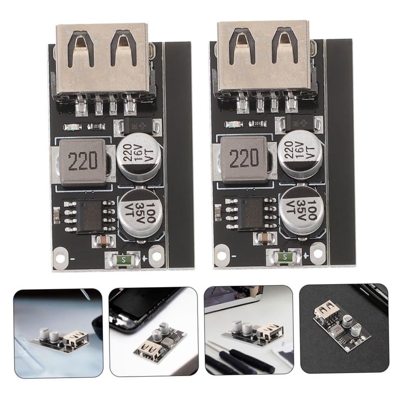 محول تيار متردد مضغوط 5 فولت USB، قطعتين، مقاوم للصدمات، متعدد الاستخدامات، مزود الطاقة - Image 4