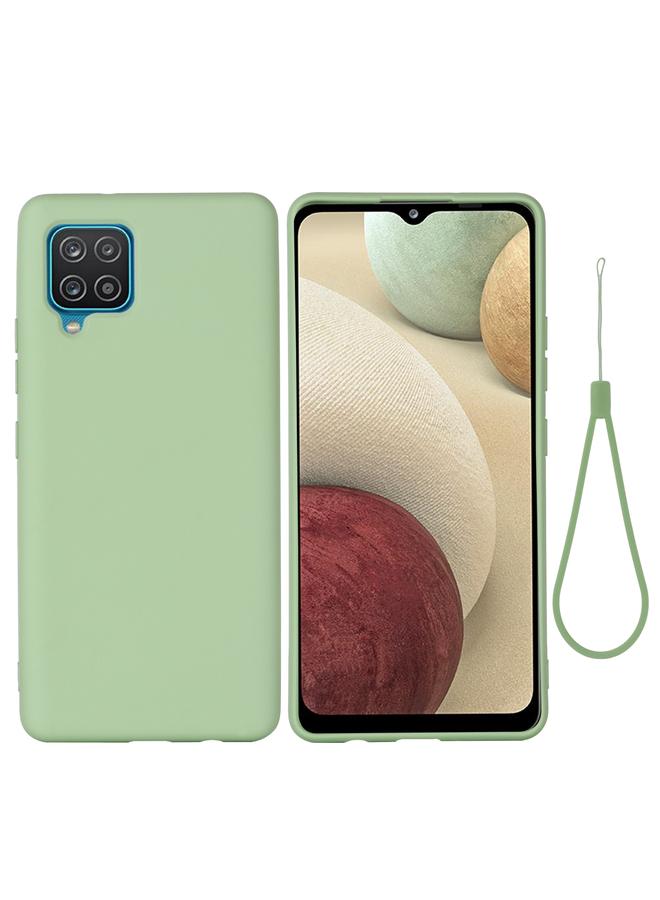 erorex Case For Samsung Galaxy M32 4G International Version Solid Color Liquid Silicone Dropproof Full Coverage Protective Case  - Image 2
