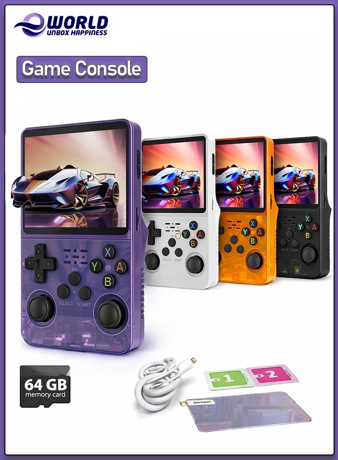 إي وورلد جهاز ألعاب محمول ببطارية 3500mAh | جهاز ألعاب ريترو محمول للأطفال والكبار | جهاز ألعاب صغير قابل لإعادة الشحن | ألوان متنوعة - Image 1