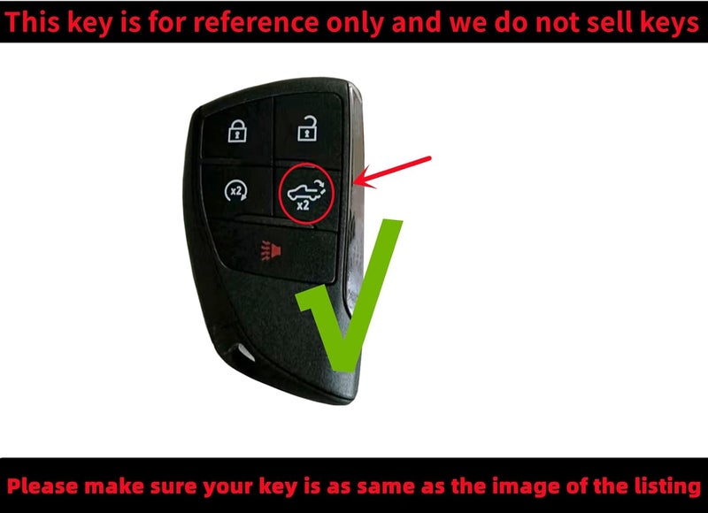 REPROTECTING Silicone Rubber Key Fob Cover for Chevrolet and GMC - Image 3