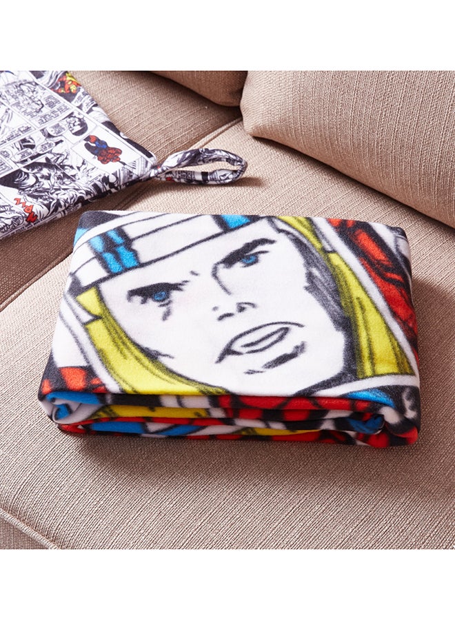 MARVEL Travel Throw Marvel Avengers Convertible With Pillow polyester Multicolour - Image 2