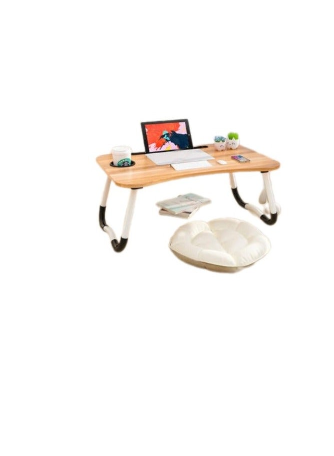 Foldable laptop table and cup holder (multi-colored) - Image 4