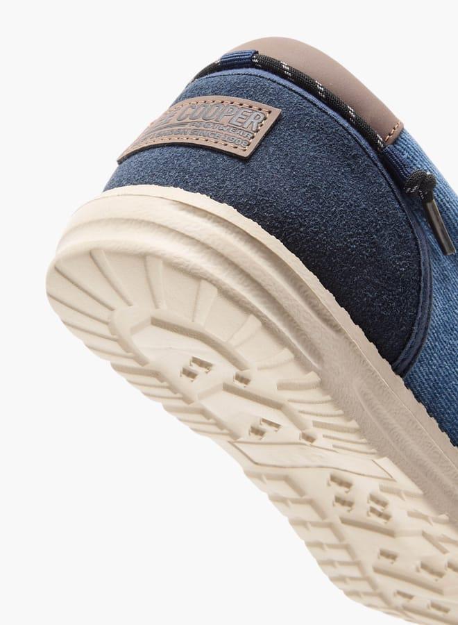 لي كوبر موكاسين رجالي بنقوش مع إغلاق برباط - Image 5